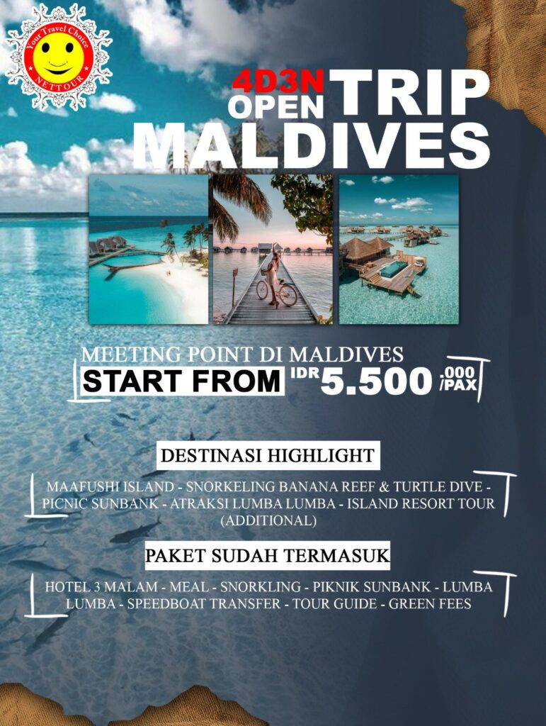 paket wisata Luar Negeri Maldives Nettour